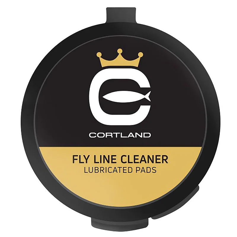 Fishing rod ice pouch-Fly Line Cleaner Lubricated Pads - 5pk