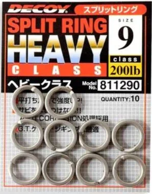 Fishing tackle side case-Decoy R-5 Split Ring Heavy Class