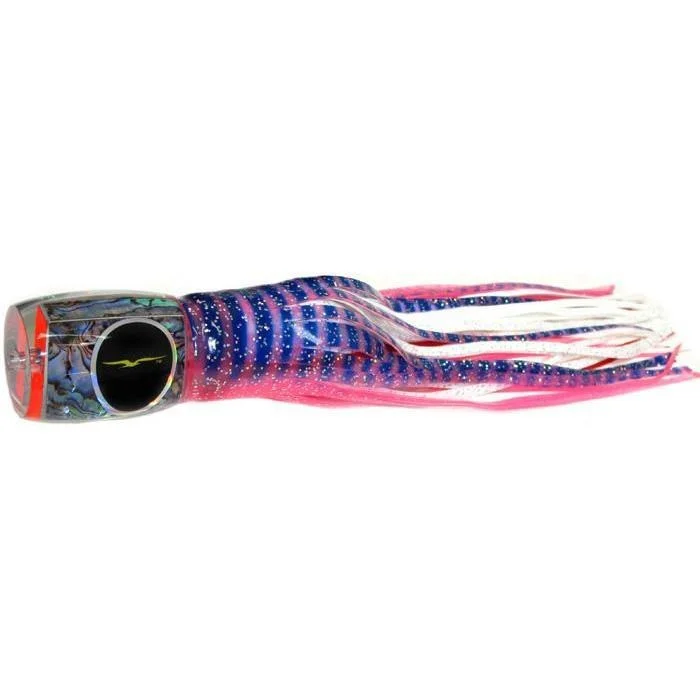 Fishing reel precision reach-Black Bart Marlin Candy Medium Heavy Tackle Lure - Pink Tiger/White