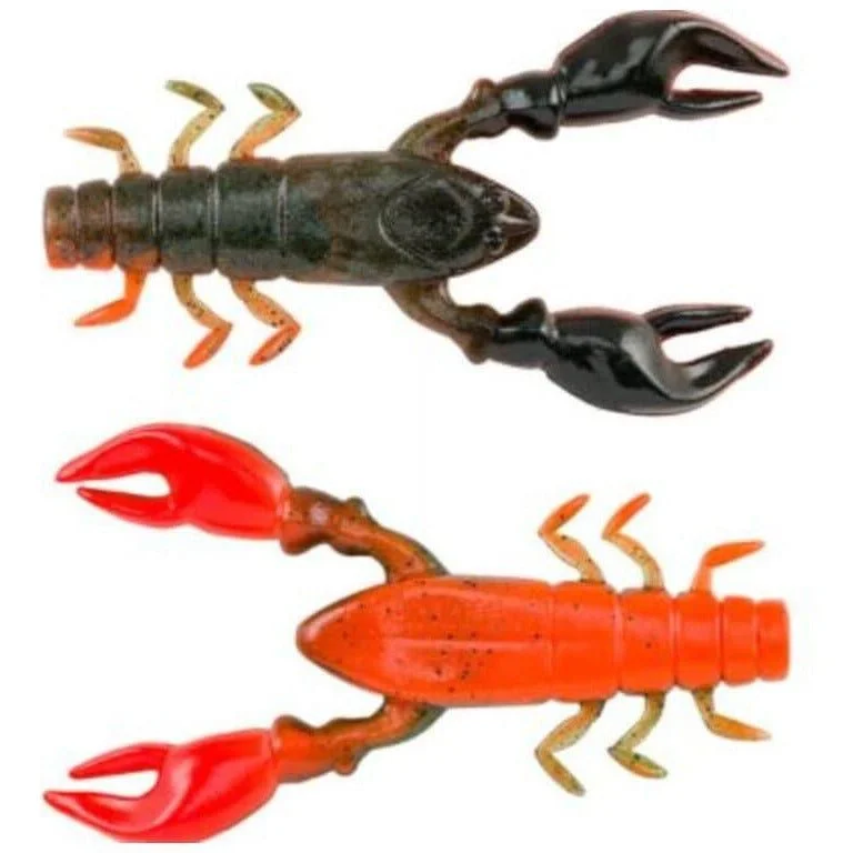 Fishing line durable stability-Berkley PowerBait Champ Craw Floating Claws 3.5" Yummy Craw Qty 6