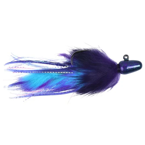 Fishing rod shore case-Yakima Bait Twitcher Jig - 3/8 Oz. - Purple/Purple/Blue