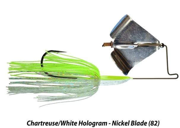 Chartreuse White Hologram/ Nickle Blade