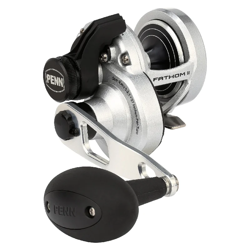 Spinning reel smooth cast-PENN Fathom™ II Lever Drag Conventional Reel