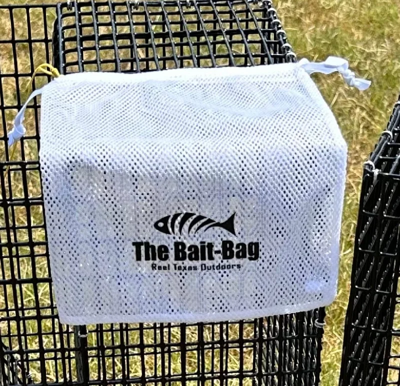 Fishing reel smooth steady-Mesh Bait Bags for Fishing (3 - pack)