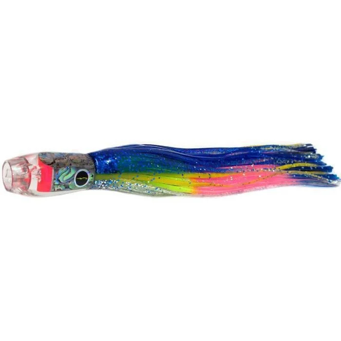 Fishing bait live pouch-Black Bart Pro Jet Light Tackle Lure - Blue Yellow/Rainbow