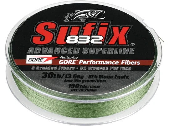 Fishing bait drying pouch-Sufix 832 Advanced Superline Braid 150 Yards