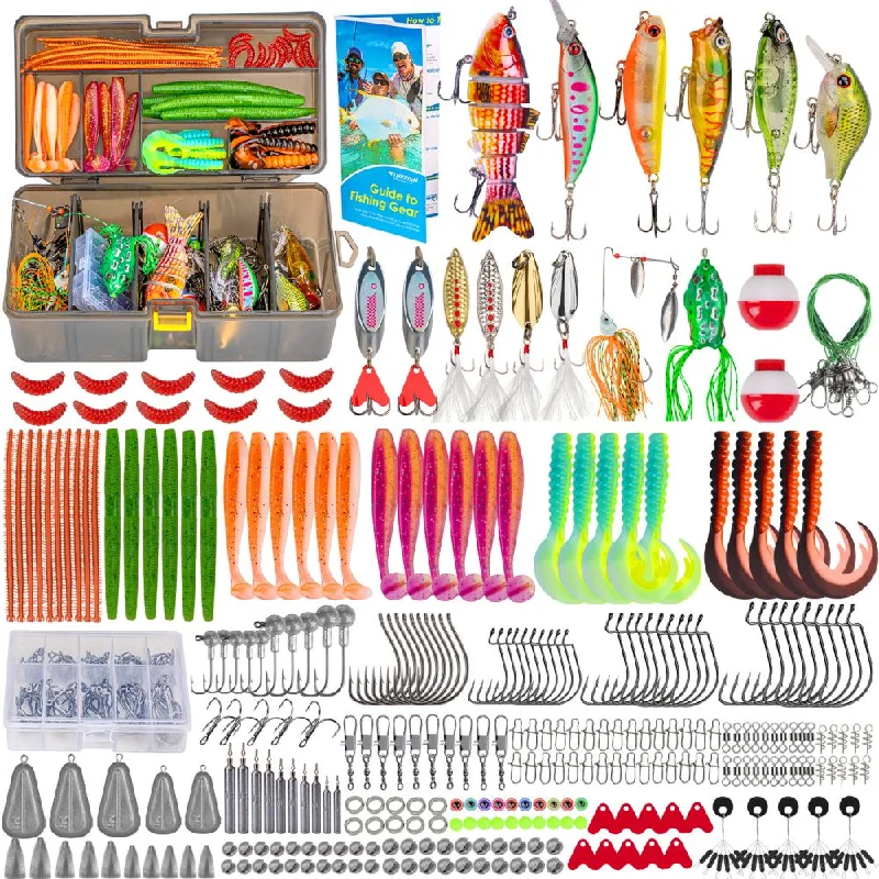 Fishing reel low strength-THKFISH 403pcs Fishing Lure Kit