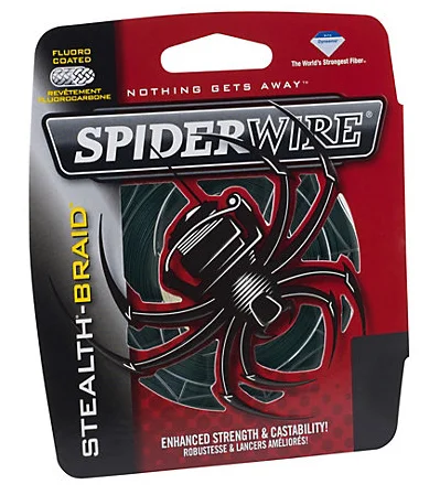 Fishing tackle multi-pouch-Spiderwire Stealth Braided Line