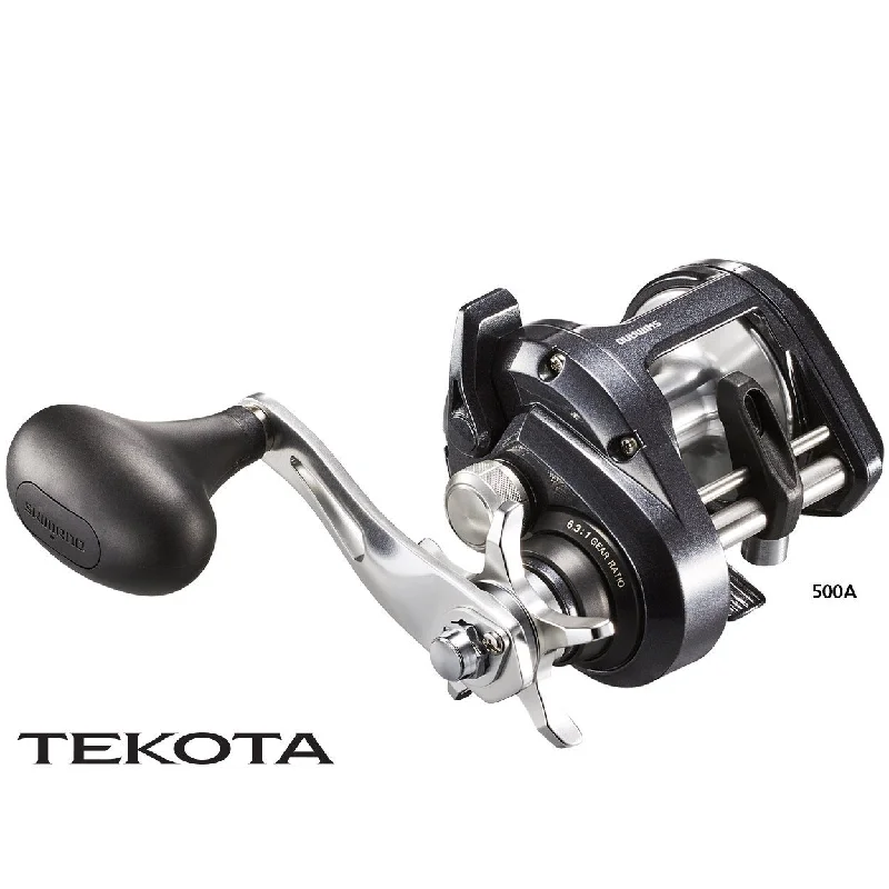 Fishing reel lightweight hold-Shimano Tekota A Overhead Reels + Gift