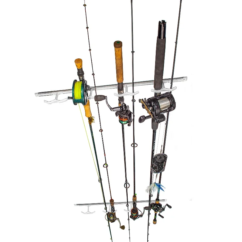 Fishing rod surf pouch-Hang-M-High Ceiling Fishing Rod Rack