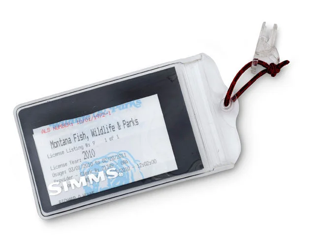 Fishing bait scent strength-Simms License Holder