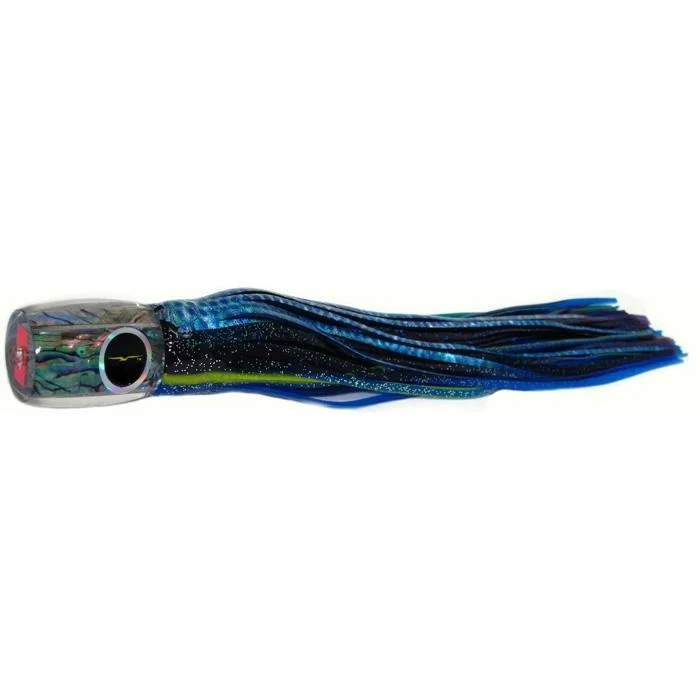 Fishing bait live balance-Black Bart Striper Candy Medium Heavy Tackle Lure - Black Blue Dot/Purple Fleck