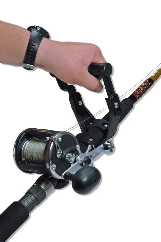 Fishing bait live trap-Scotty Reel E-Z Rod Handle