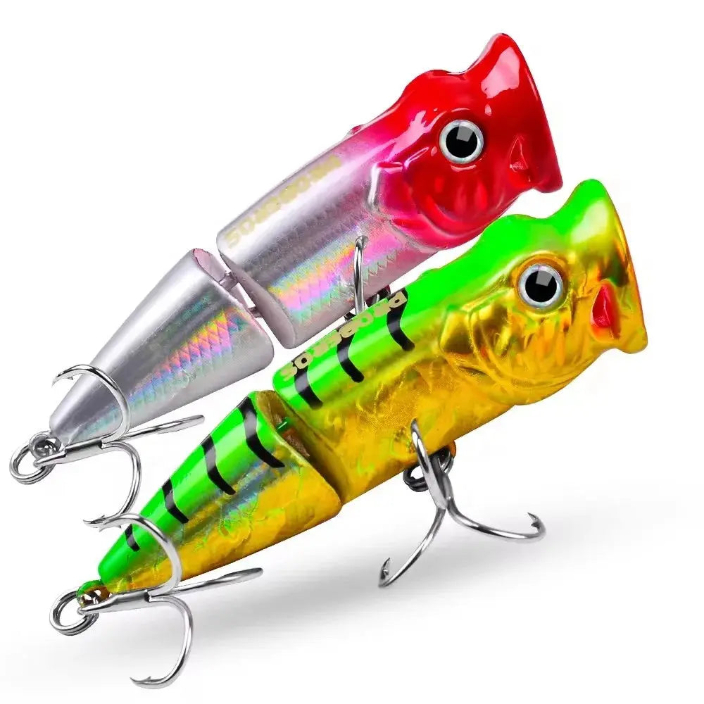 Fishing bait scent steady-Lureswholesale® Popper Fishing Lures Top Water Hard Bass Bait