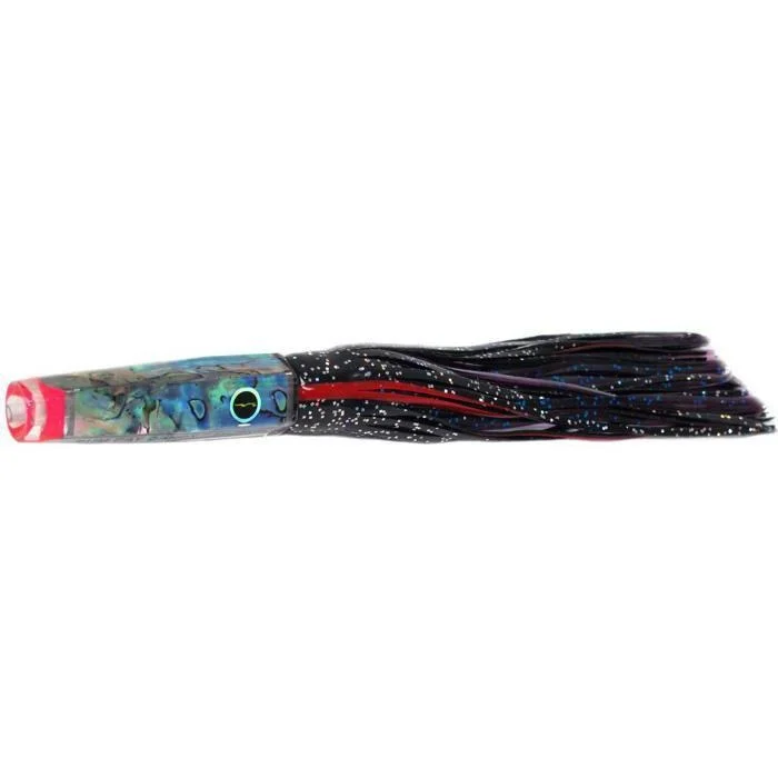 Fishing tackle side pouch-Black Bart Rum Cay Candy Light Tackle Lure - Black/Purple Fleck