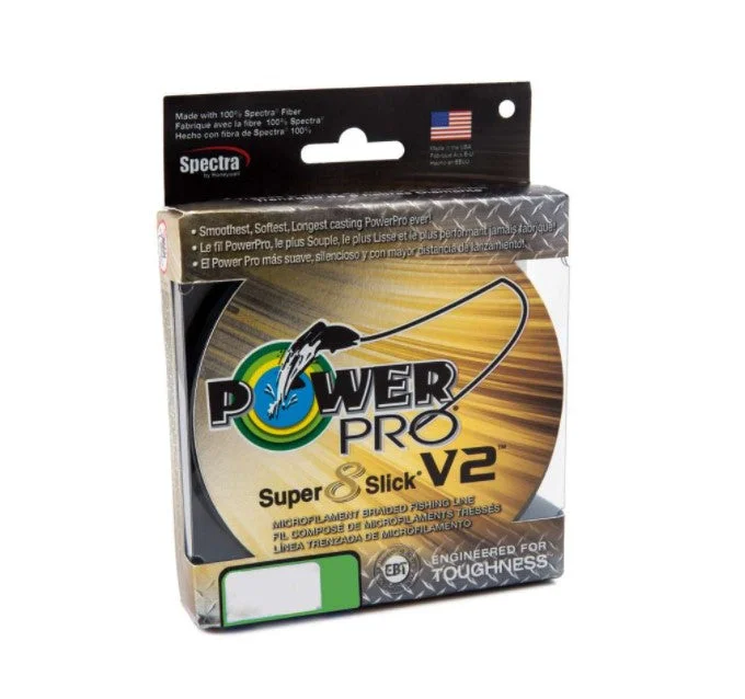 Fishing hook rust balance-Power Pro Super 8 Slick V2 Braided Line