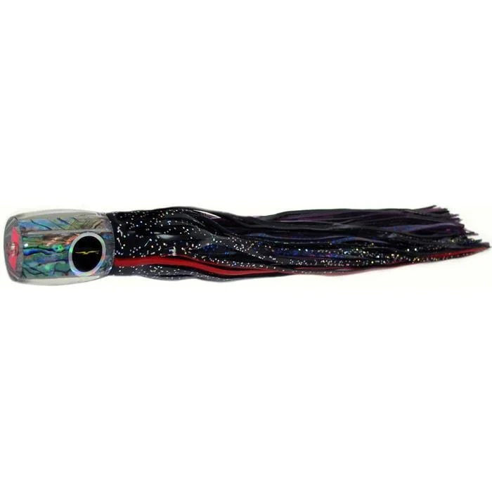 Fishing rod pier case-Black Bart Striper Candy Medium Heavy Tackle Lure - Black/Purple Fleck