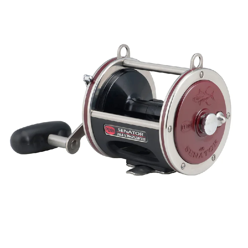 Fishing line cast strength-PENN 113H2LW Special Senator Star Drag 4/0 Right Hand Wide Spool Reel [1153841]