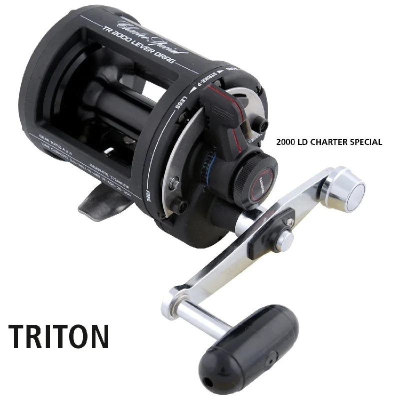 Fishing reel drag strength-Shimano TR2000LD Overhead Reel