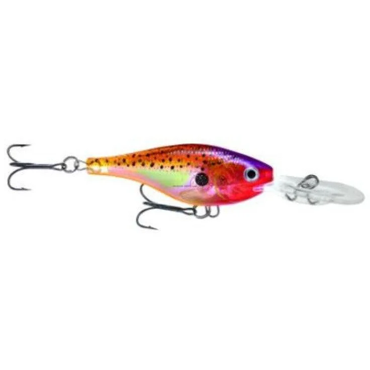 Fishing line smooth stability-Rapala Glass Shad Rap Crankbait 1-1/2" 3/16 Oz