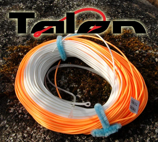 Fishing bait drying case-Talon 40YD #10/11 Salmon Spey Fly Line with 75YDS of Backing & 2 Braided Loops