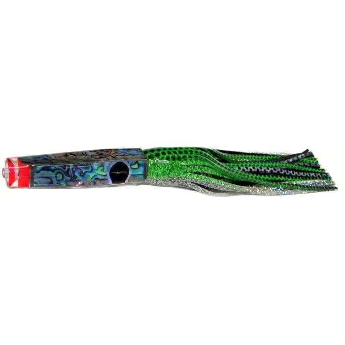 Fishing line knot steady-Black Bart San Sal Candy Medium Tackle Lure - Green Dot/Black Dot