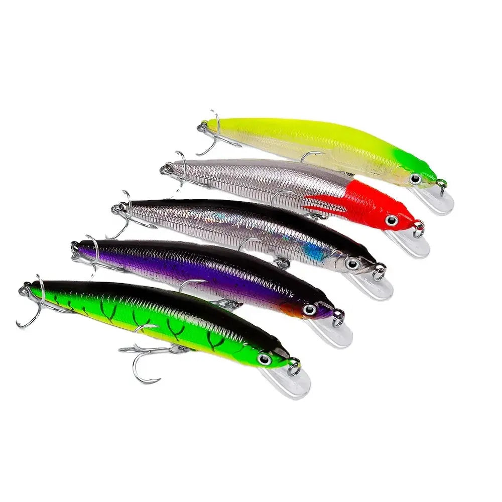 Fishing tackle rigid pouch-Lureswholesale® 14cm 25g Plastic Minnow Fishing Lure