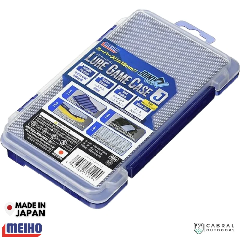 Fishing tackle side case-Meiho Lure Game Case J