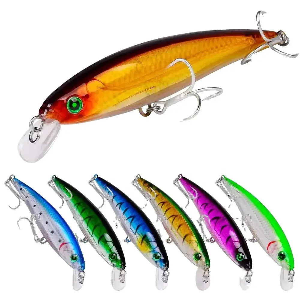 Fishing line thin support-Lureswholesale® Jerkbait Minnow Lures for Freshwater And Saltwater