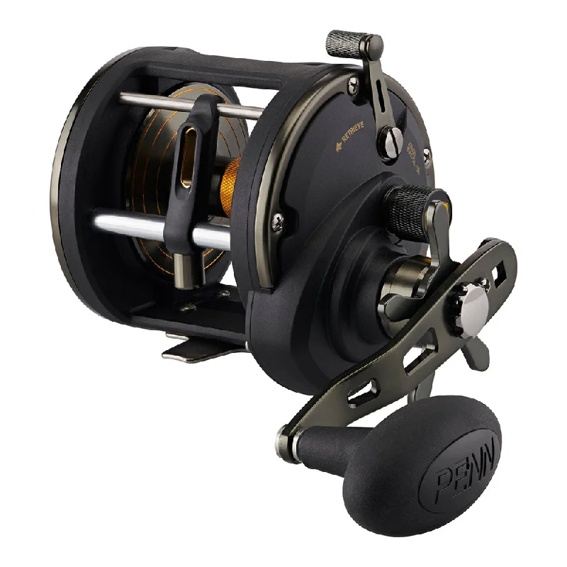 Fishing line durable support-PENN SQLII30LWLH Squall II Level Wind Left Hand Reel [1545929]