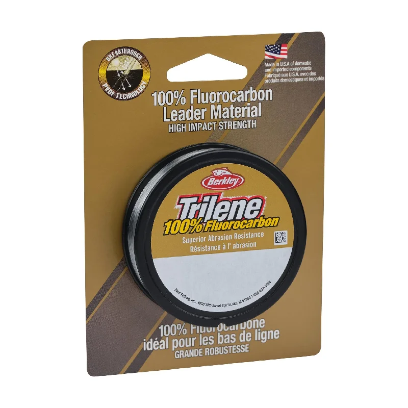 Fishing line cast control-Trilene® 100% Fluoro Leader