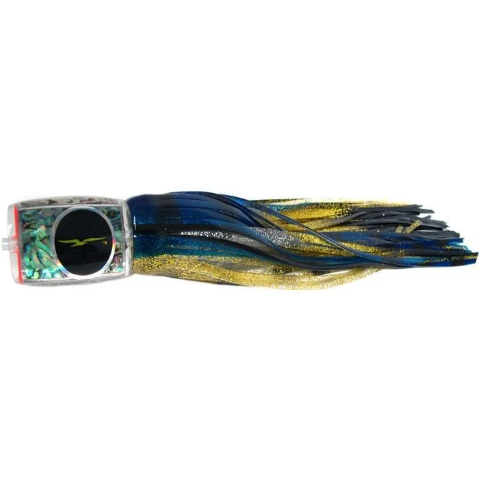 Fishing bait live balance-Black Bart Marlin Candy Medium Heavy Tackle Lure - Yellowfin/Silver Gold Black