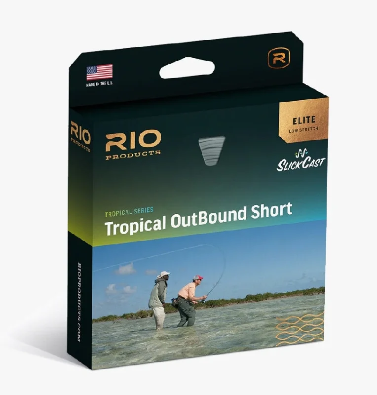 Fishing reel precision strength-RIO Elite Tropical Outbound Short