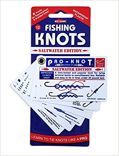 Fishing tackle utility case-Pro-Knot Saltwater Fishing Knots