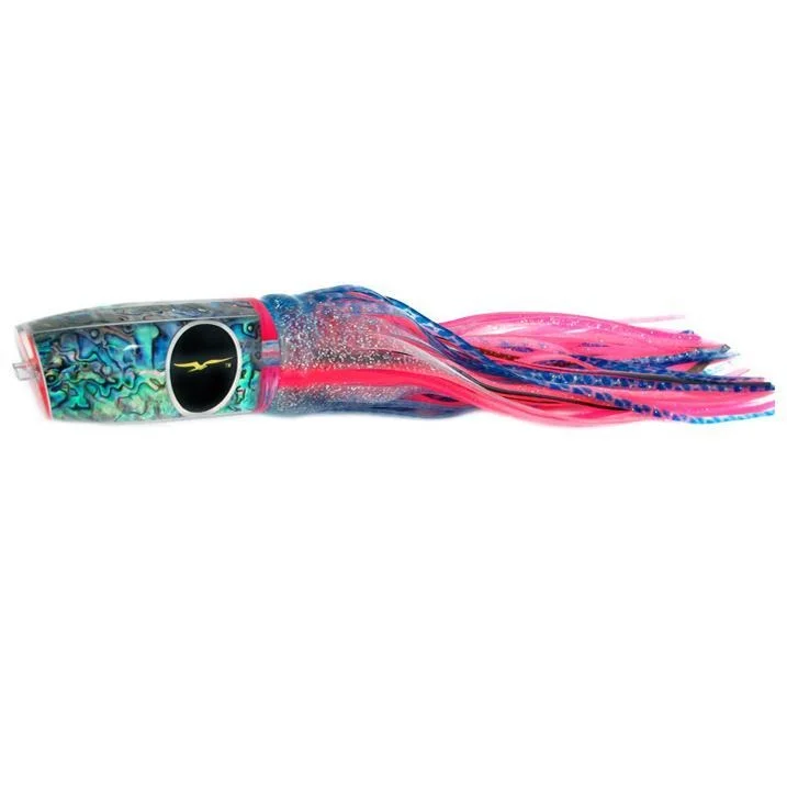 Fishing rod surf pouch-Black Bart Super Plunger Heavy Tackle Lure - Mackeral/Pink