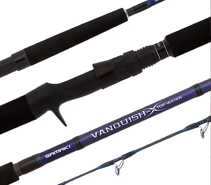 Ice fishing line strength-Samaki Vanquish-X Graphite Rods