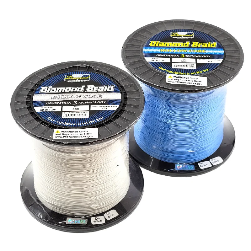 Fishing line knot reach-Momoi G3 Hollow Core Braid