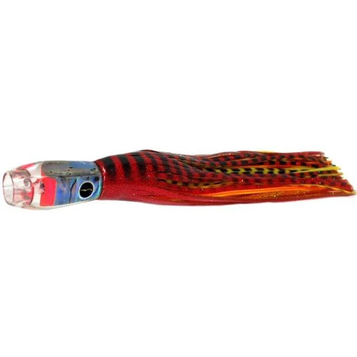 Fishing hook strong lock-Black Bart Pro Jet Light Tackle Lure - Red Tiger/Yellow Tiger