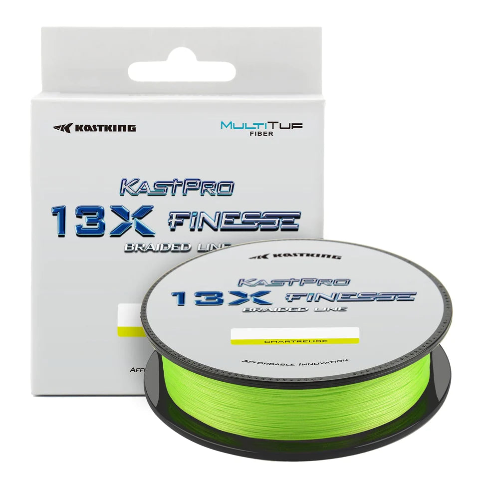 Fishing reel smooth strength-KastKing KastPro 13X Finesse Braided Line