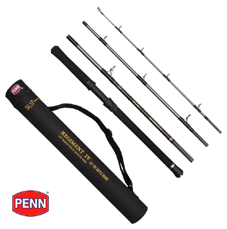 Fishing rod quick case-Penn Regiment IV Mk4 Travel Boat Fishing Rod - All Models