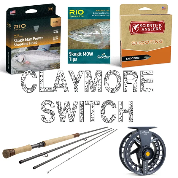 Fishing tackle utility case-Redington CLAYMORE Custom Switch Rod Outfit