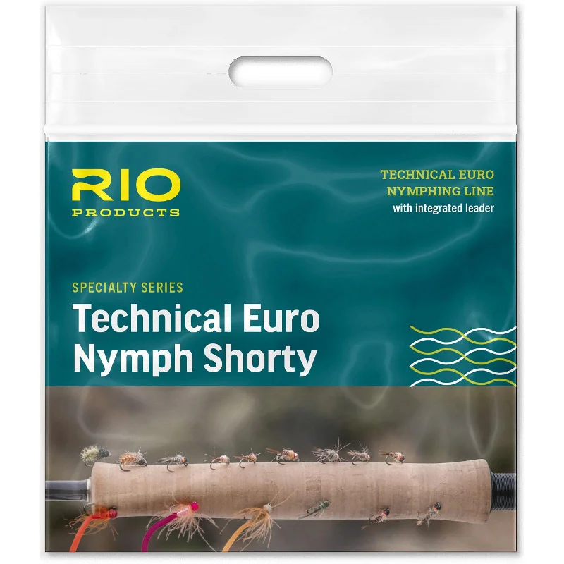 Fishing bait drying pouch-RIO Technical Euro Nymph Shorty Line, Size 34