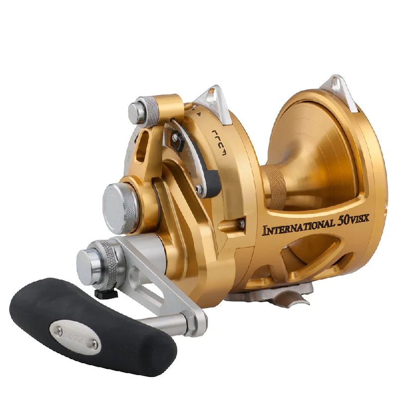 Fishing hook rust stability-PENN International 50 VISX Reel INT50VISX - Gold [1370782]