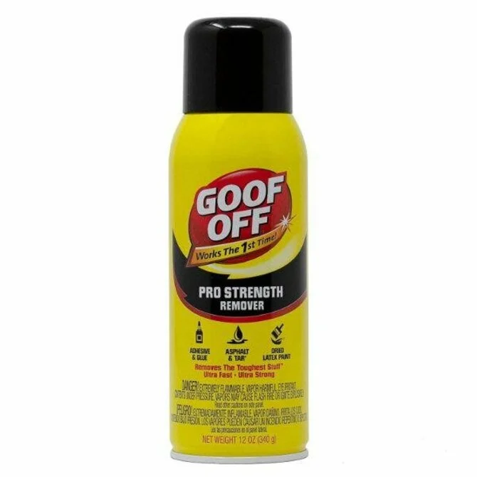 Fishing tackle travel pouch-Goof Off - Aerosol 12 oz