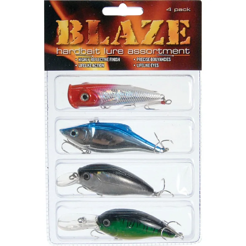 Fishing rod bank pouch-BLAZE HARDBAIT KIT 4 PK