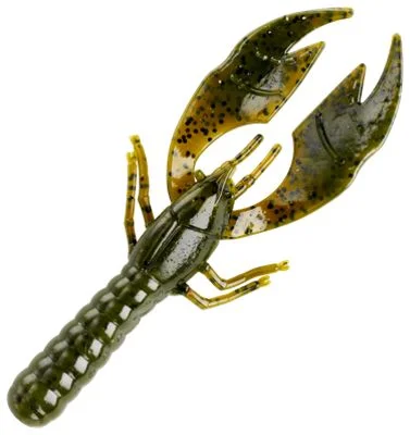 Fishing rod quick case-Yum Craw Papi - 2.75in - Green Pumpkin