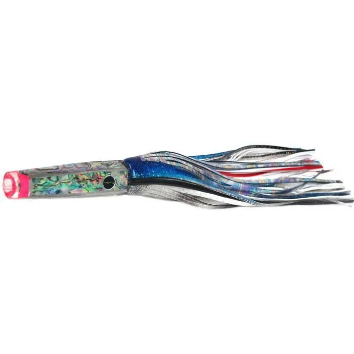 Fishing line smooth grip-Black Bart Rum Cay Candy Light Tackle Lure - Blue/White